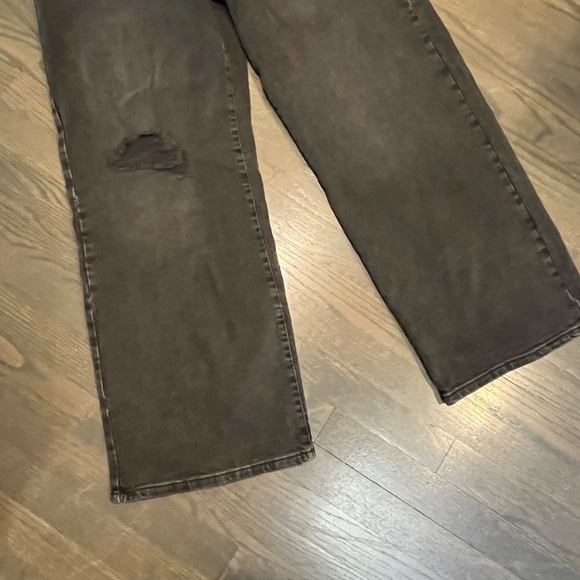 Wild Fable NWT High-Rise Baggy Jeans - Black: Relaxed Fit, Denim, Full Length, - Picture 5 of 7